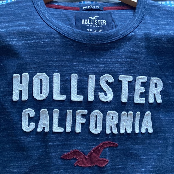 Hollister California Medium Muscle Fit New Summer Tshirt - Picture 2 of 4